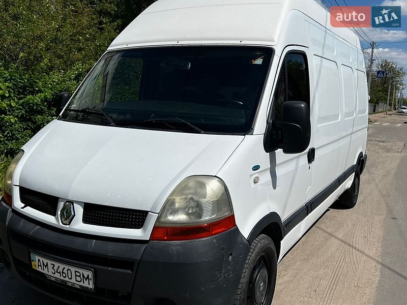 Микроавтобус грузовой (до 3,5т) Renault Master 2005 в Бердичеве