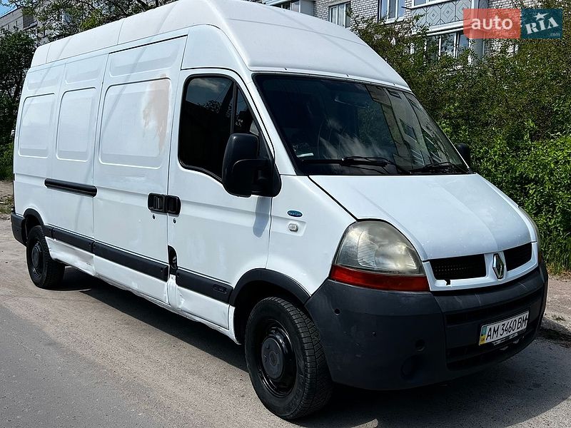 Микроавтобус грузовой (до 3,5т) Renault Master 2005 в Бердичеве