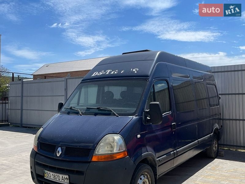 Мінівен Renault Master 2006 в Бережанах фото Мінівен Renault Master 2006 в Бережанах