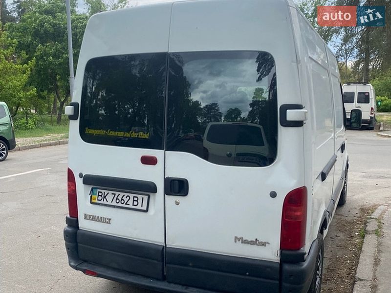 Микроавтобус грузовой (до 3,5т) Renault Master 2002 в Киеве