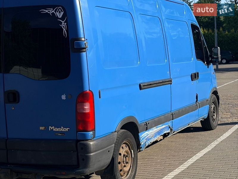 Грузовой фургон Renault Master 2001 в Луцке