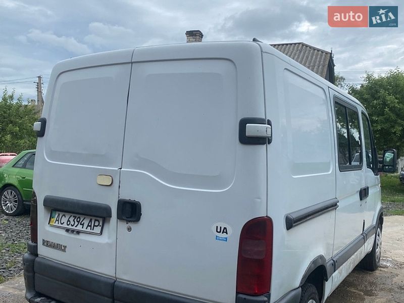 Грузопассажирский фургон Renault Master 2002 в Ковеле