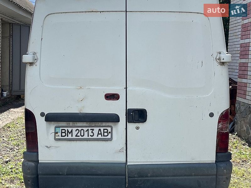 Вантажний фургон Renault Master 2002 в Сумах