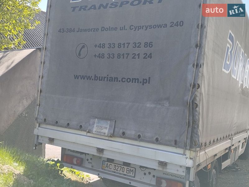 Тентований Renault Master 2014 в Луцьку