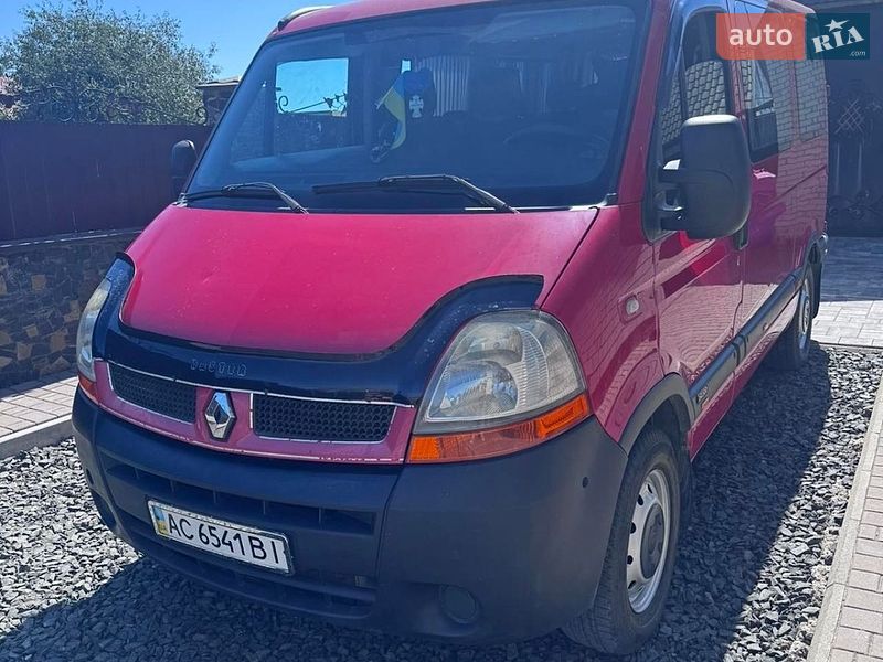 Минивэн Renault Master 2005 в Рожище фото Минивэн Renault Master 2005 в Рожище