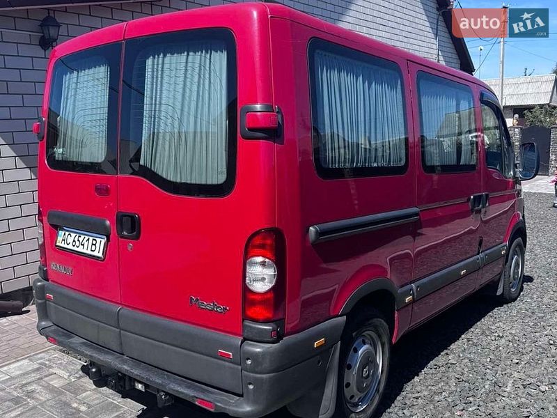 Минивэн Renault Master 2005 в Рожище фото 2 Минивэн Renault Master 2005 в Рожище