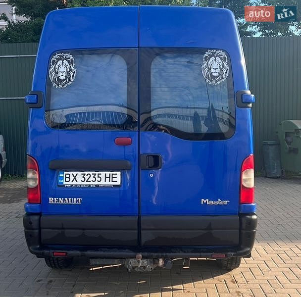 Грузопассажирский фургон Renault Master 2001 в Хмельницком фото 10 Грузопассажирский фургон Renault Master 2001 в Хмельницком