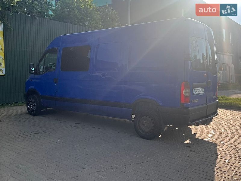 Грузопассажирский фургон Renault Master 2001 в Хмельницком фото 8 Грузопассажирский фургон Renault Master 2001 в Хмельницком