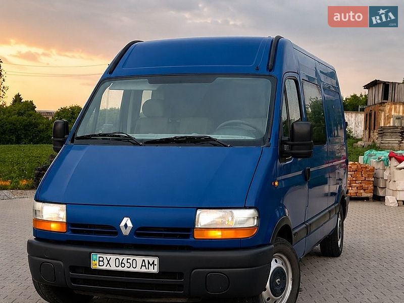 Мінівен Renault Master 2002 в Тернополі