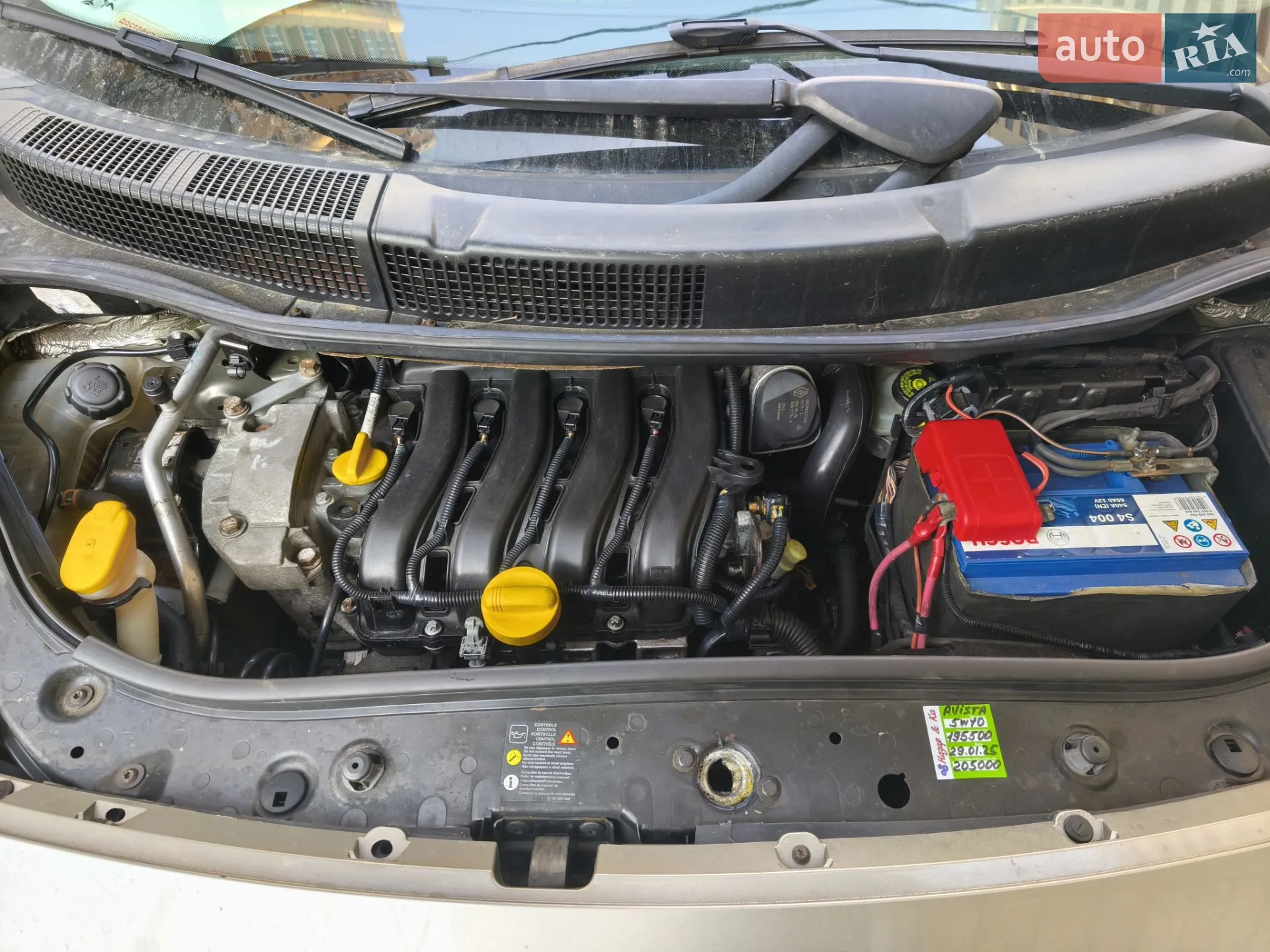 Renault Megane Scenic 2007 VIN VF1JMJRN637394871 фото оголошення 6 з 7