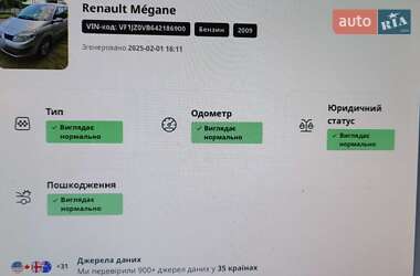 Мінівен Renault Megane Scenic 2009 в 