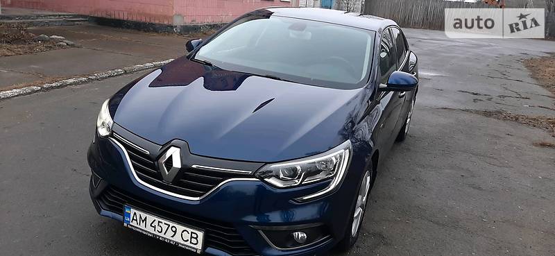 Седан Renault Megane 2017 в Житомире