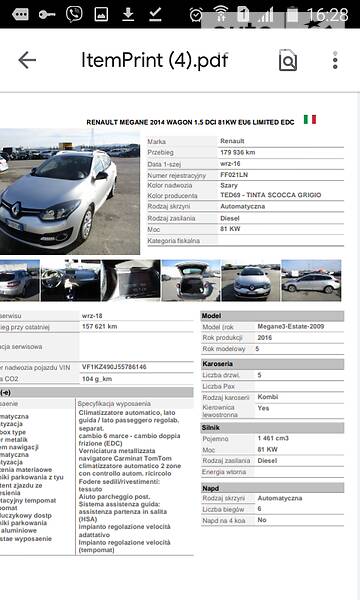 Універсал Renault Megane 2016 в Кам'янець-Подільському