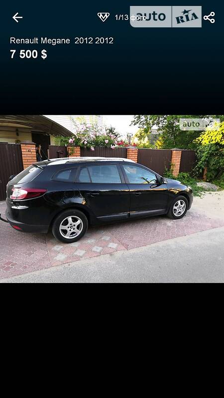 Renault Megane 2012