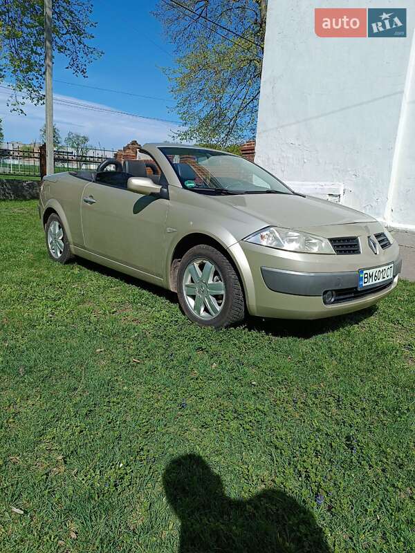 Кабриолет Renault Megane 2005 в Ромнах