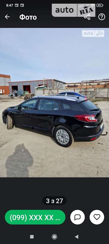 Універсал Renault Megane 2011 в Чернігові