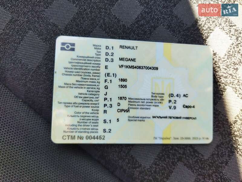 Универсал Renault Megane 2006 в Житомире