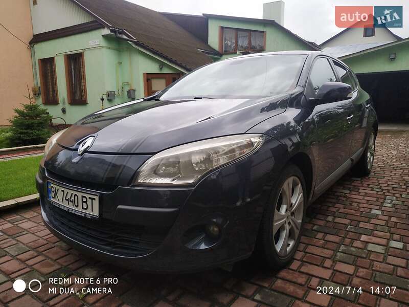 Хэтчбек Renault Megane 2010 в Дубно