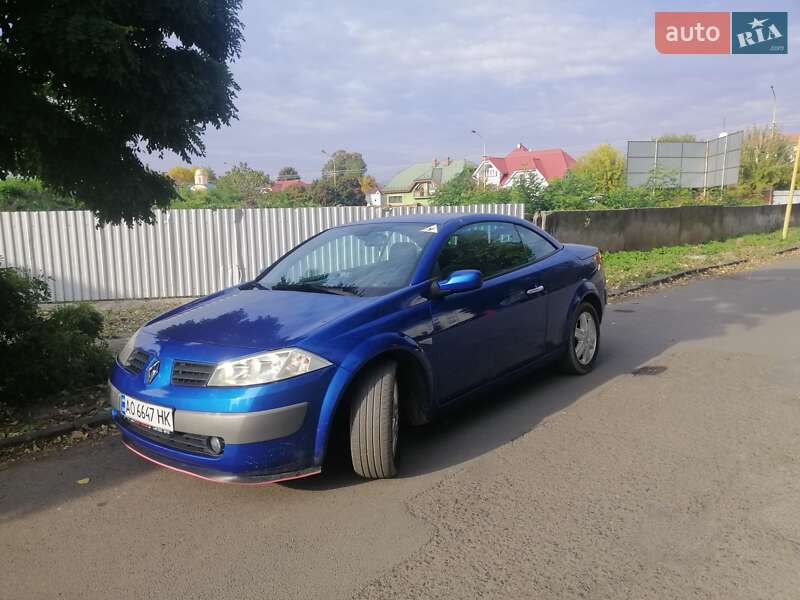 Кабриолет Renault Megane 2005 в Ужгороде