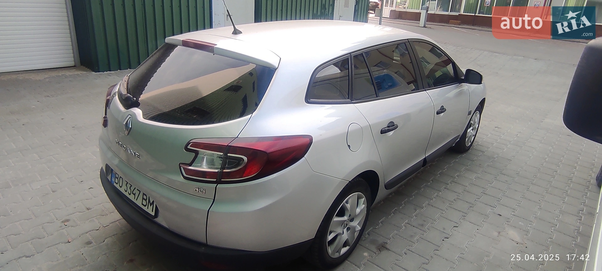Renault Megane 2010 VIN VF1KZ0AD543700218 фото оголошення 5 з 20