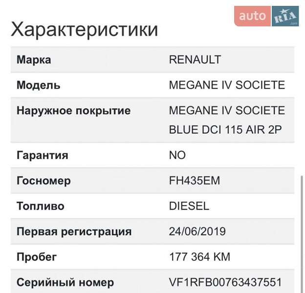 Універсал Renault Megane 2019 в Харкові