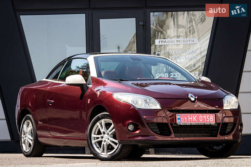 Кабриолет Renault Megane 2012 в Львове