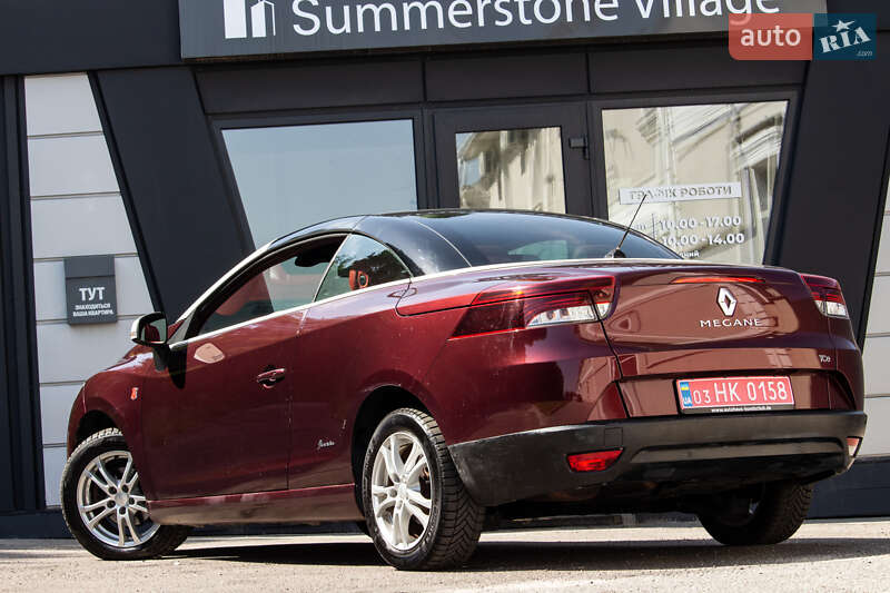Кабриолет Renault Megane 2012 в Львове