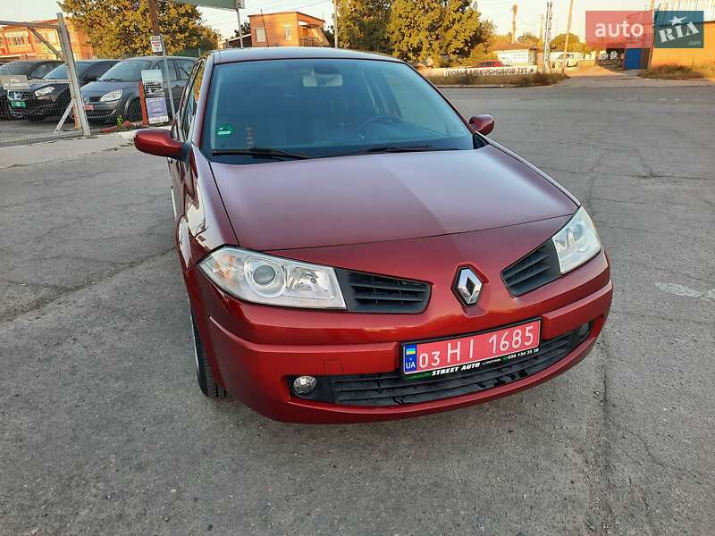 Седан Renault Megane 2008 в Полтаве