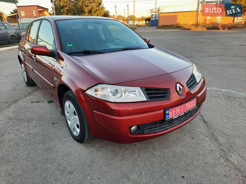 Седан Renault Megane 2008 в Полтаве