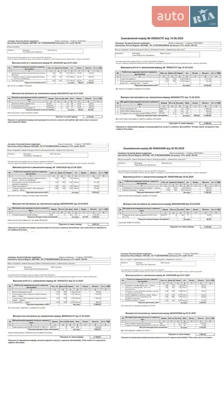Кабріолет Renault Megane 2011 в Вінниці документ