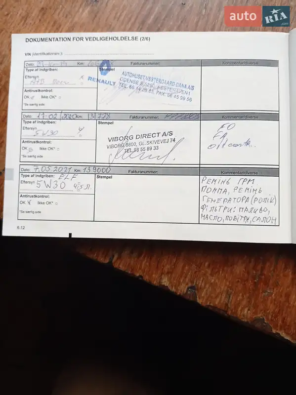 Универсал Renault Megane 2016 в Ковеле документ 2 фото Универсал Renault Megane 2016 в Ковеле документ