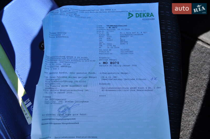 Хэтчбек Renault Megane 2006 в Киеве