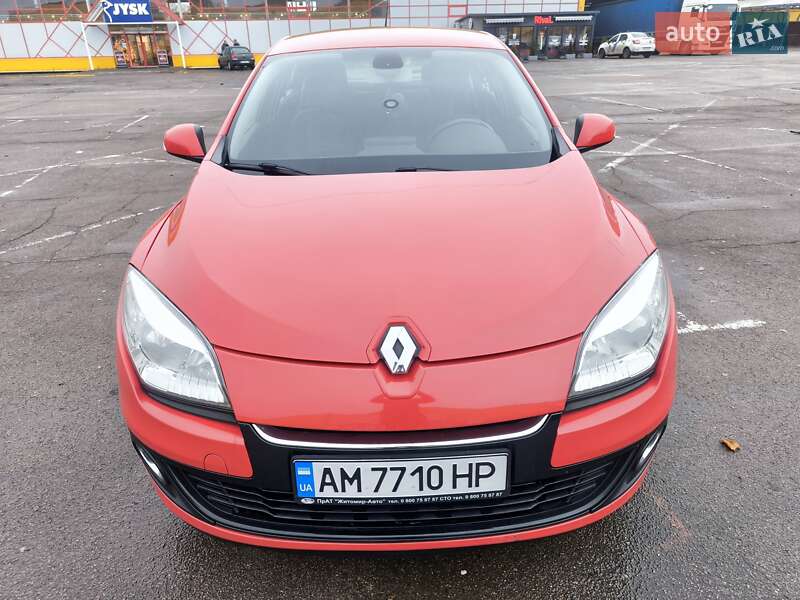 Хэтчбек Renault Megane 2012 в Житомире фото 7 Хэтчбек Renault Megane 2012 в Житомире