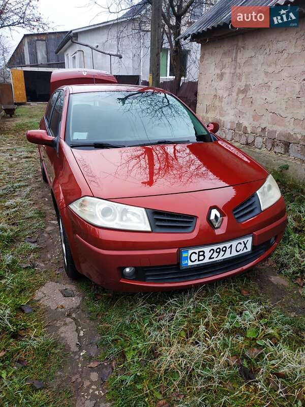 Седан Renault Megane 2007 в Чернигове
