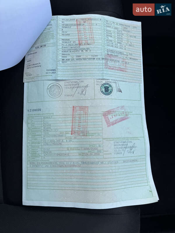 Универсал Renault Megane 2009 в Луцке