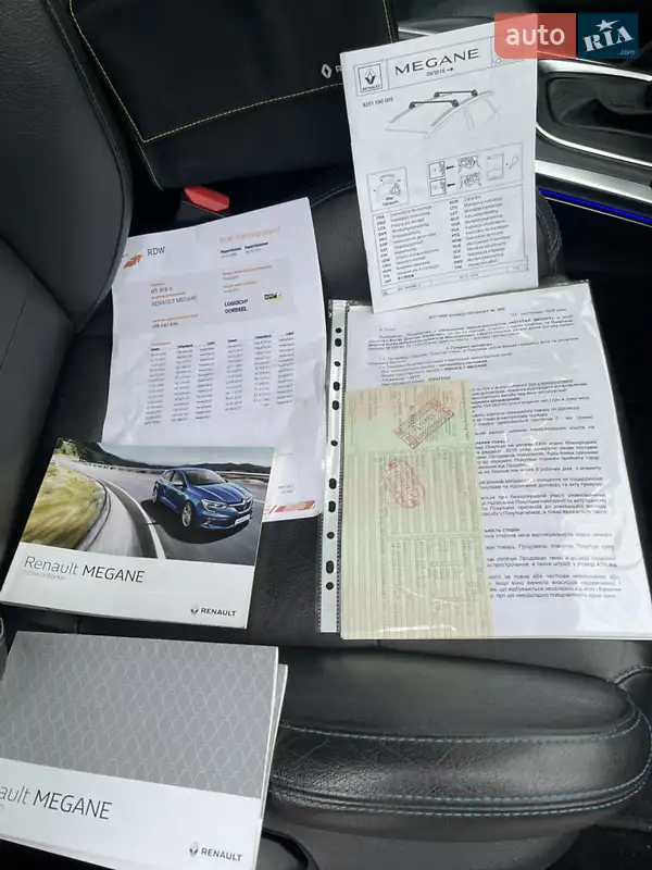 Універсал Renault Megane 2017 в Кам'янець-Подільському документ 4 фото Універсал Renault Megane 2017 в Кам'янець-Подільському документ