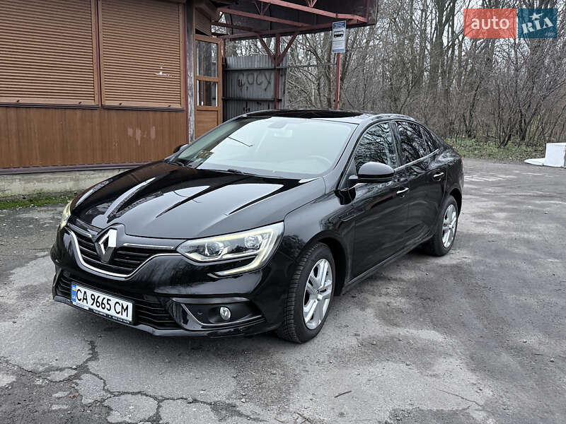 Седан Renault Megane 2017 в Золотоноше