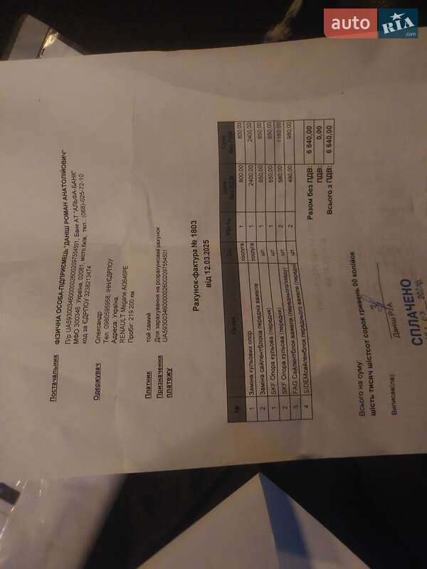 Универсал Renault Megane 2009 в Киеве