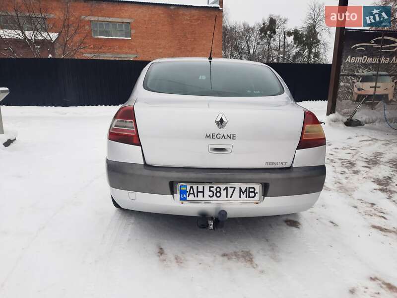 Седан Renault Megane 2006 в Лубнах