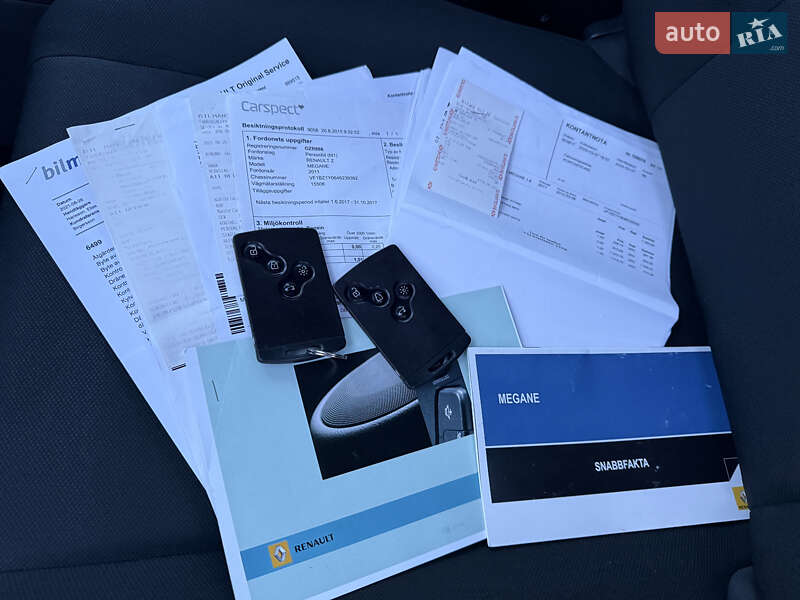 Хэтчбек Renault Megane 2011 в Прилуках