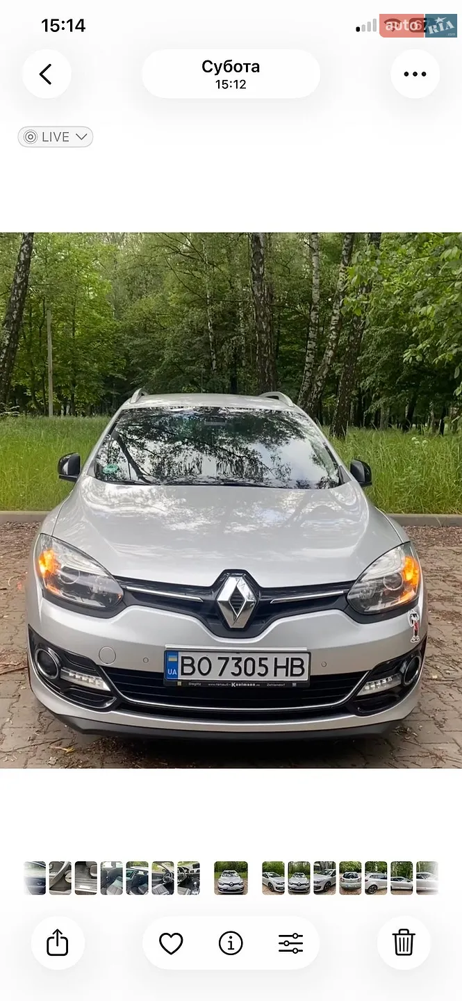 2014 Renault Megane - мініатюра 4