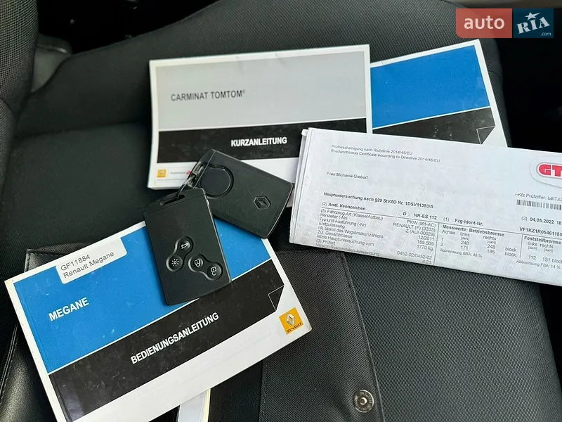 Универсал Renault Megane 2011 в Умани документ