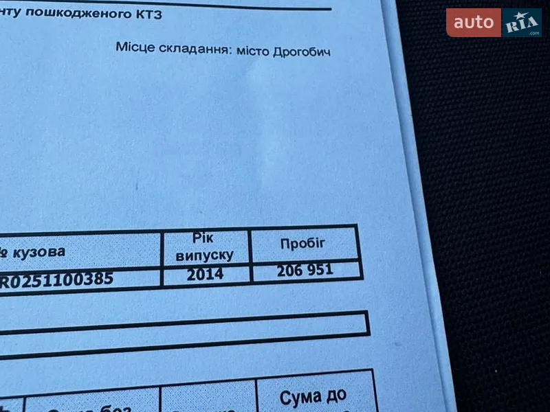 Универсал Renault Megane 2014 в Дрогобыче документ
