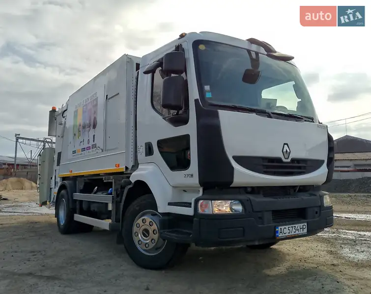 Мусоровоз Renault Midlum 2012 в 