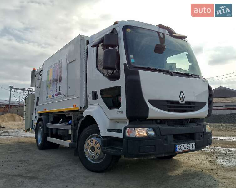 Мусоровоз Renault Midlum 2012 в Луцке