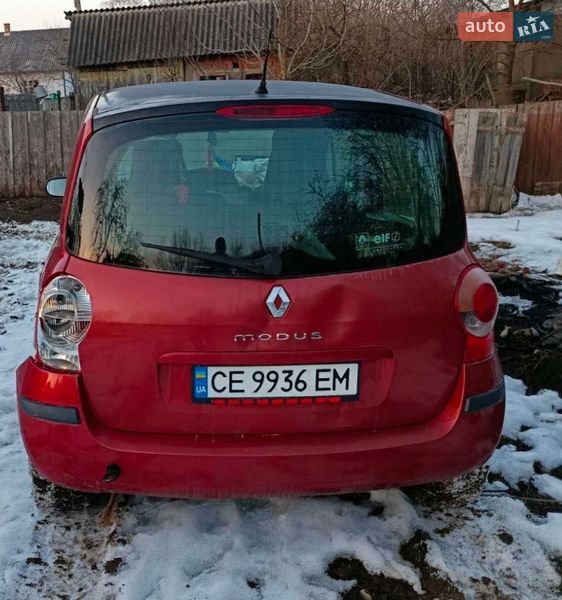 Хэтчбек Renault Modus 2005 в Сторожинце