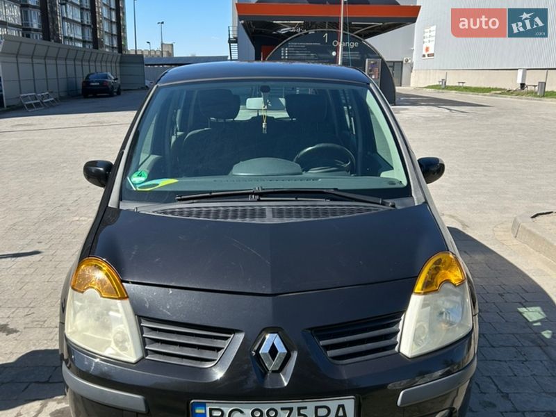 2005 Renault Modus, VIN VF1JP0C0532355480:plate — фото 1 (autoria)