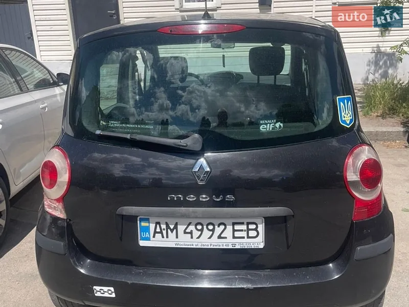 Renault Modus 2007 VIN VF1JP0C0538113487 фото оголошення 4 з 37