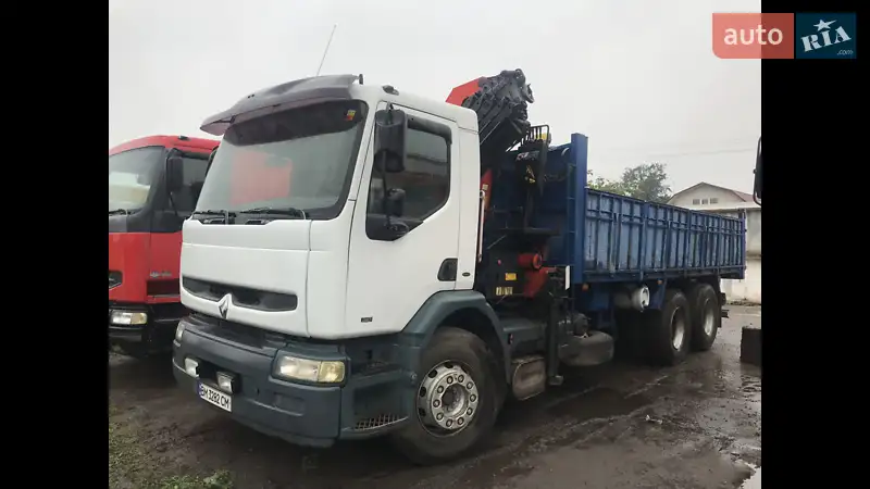 Кран-манипулятор Renault Premium 2000 в 