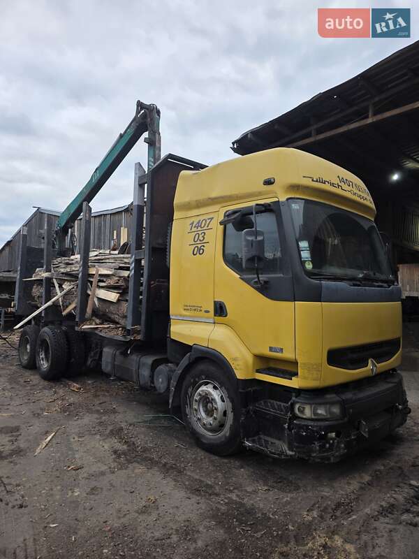 Лесовоз / Сортиментовоз Renault Premium 2004 в Иванкове фото 7 Лесовоз / Сортиментовоз Renault Premium 2004 в Иванкове